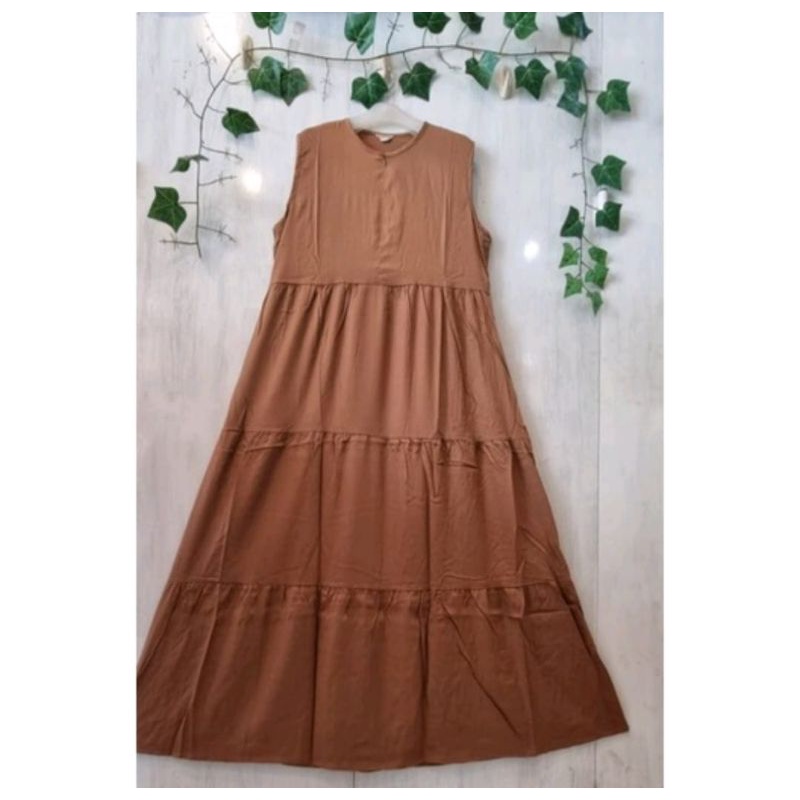 INNER DRESS/DRESS LEKMONG /DRESS TANPA LENGAN /DRESS SERUT /INERR DALEMAN iNERR MANGSEt