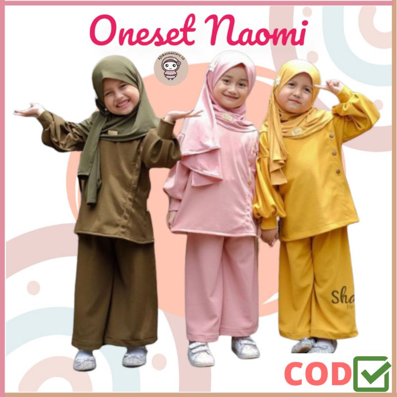 Oneset Naimi By Shahia / Ready Size Xs