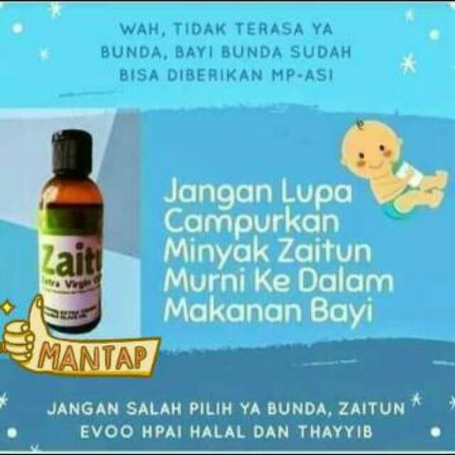 Jual Minyak Zaitun Hni Hpai Grade A Evo Pada Makanan Bayi Dan Untuk Kesehatan Keluarga Indonesia Shopee Indonesia