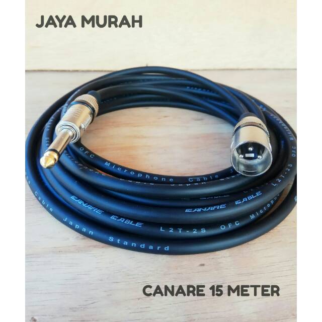 kabel microphone_kabel mic_kabel microphone canare_kabel microphone 15 meter