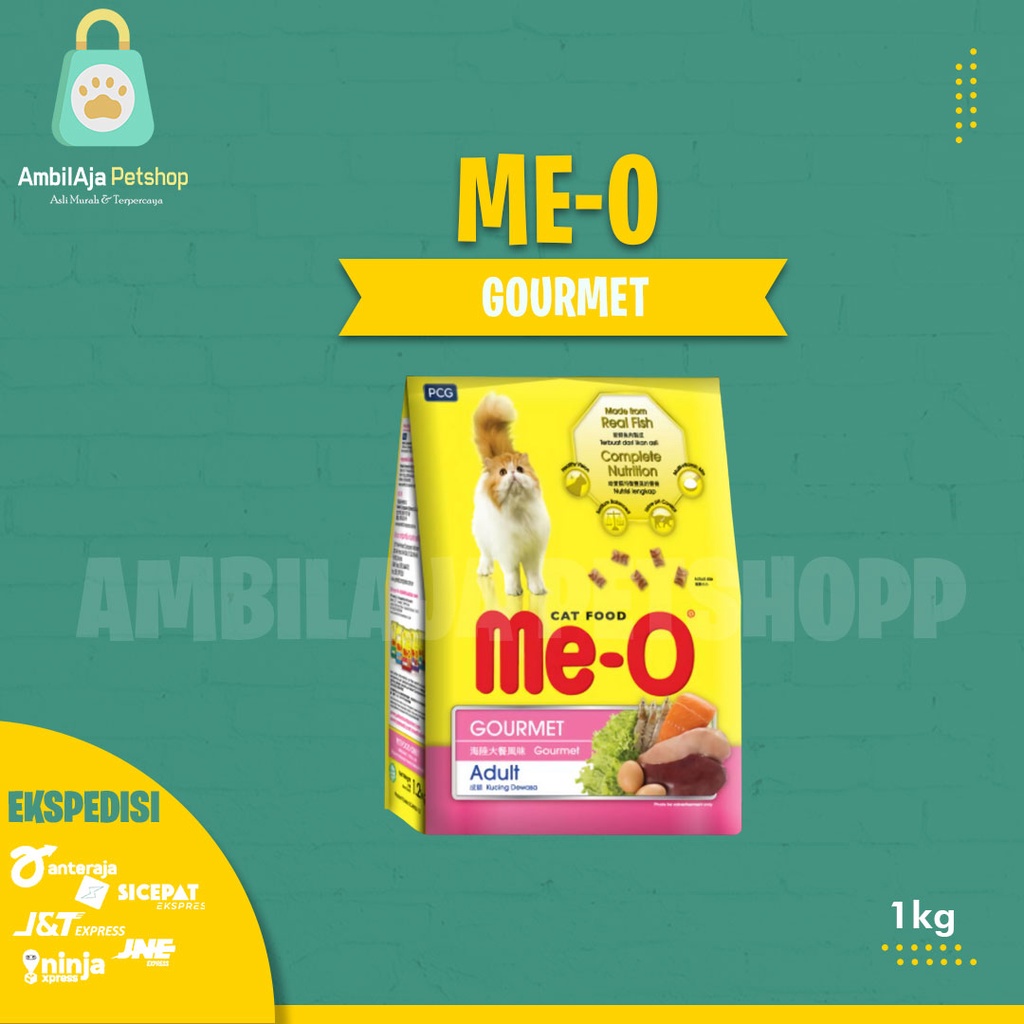 Makanan Kucing murah MEO 450gr - 1kg ALL VARIAN