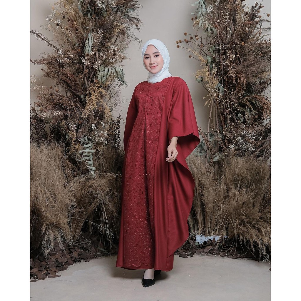 NISA DRESS - DRESS BRUKAT - DRESS KONDANGAN - DRESS PESTA