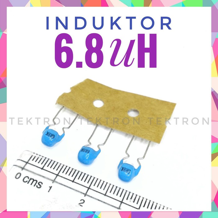 Induktor 6.8uH rfc lilitan
