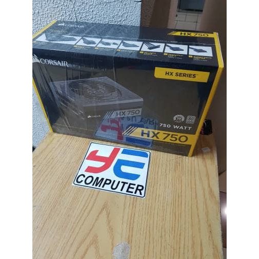 READY STOK Corsair HX750 80+ Platinum Efficiency Full Modular