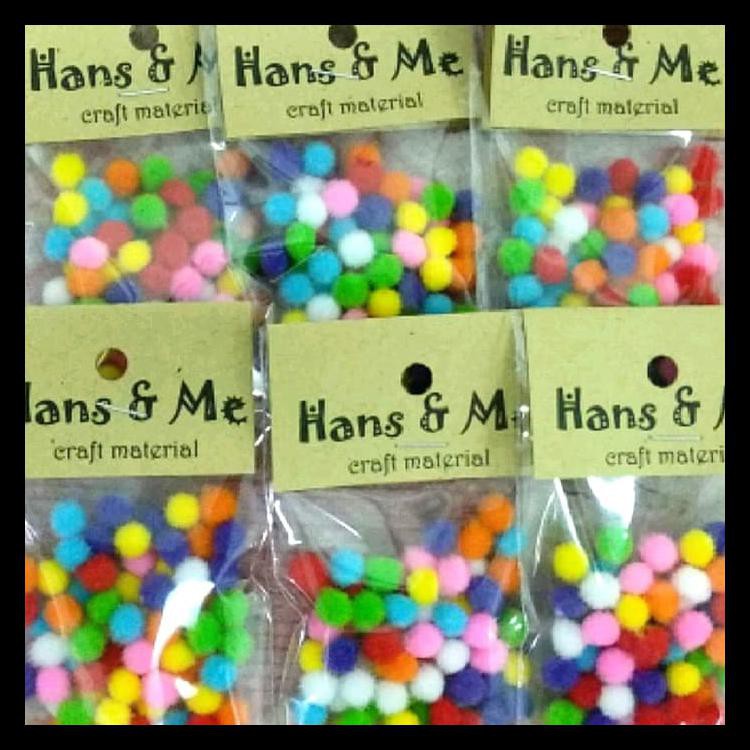 

Pompom Kecil 5Mm Warna Warni