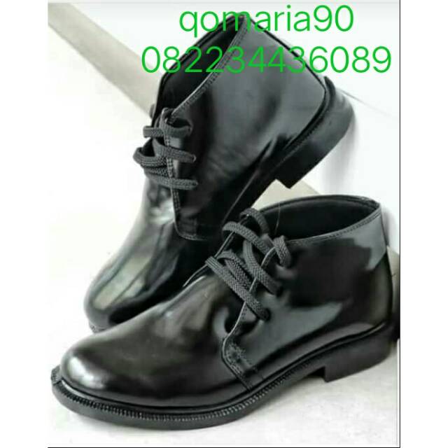 sepatu kulit model lama jatah tni.