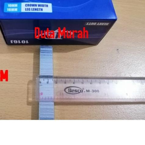 

☝ Isi Staples Tembak Angin 1016J / 16 MM ... Kwalitas Terbaik ❁