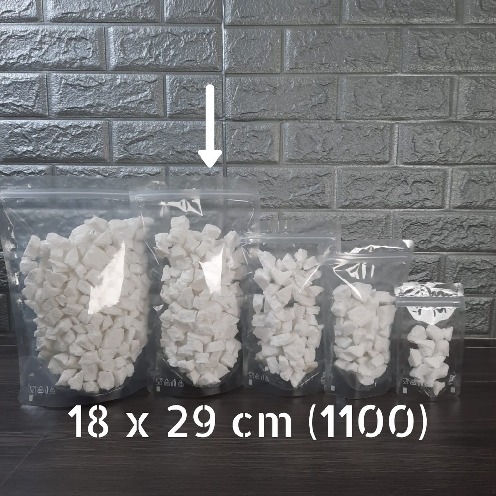 Cuci Gudang Pouch Lightpack Kpack 18 X 29cm 1100 | Kemasan Transparan Makanan Standing Pouch 1100z Food Grade 1gaDn3KuOwgm5N