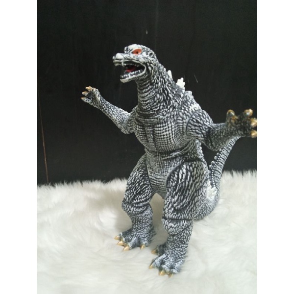 mainan GODZILLA KAIJU BISA SUARA BAHAN KARET ukuran JUMBO BESAR