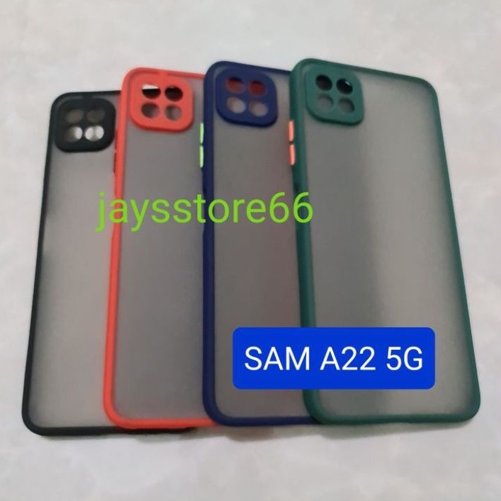 Silikon Case Dove My Choice Samsung A22 5G Pelindung Kamera