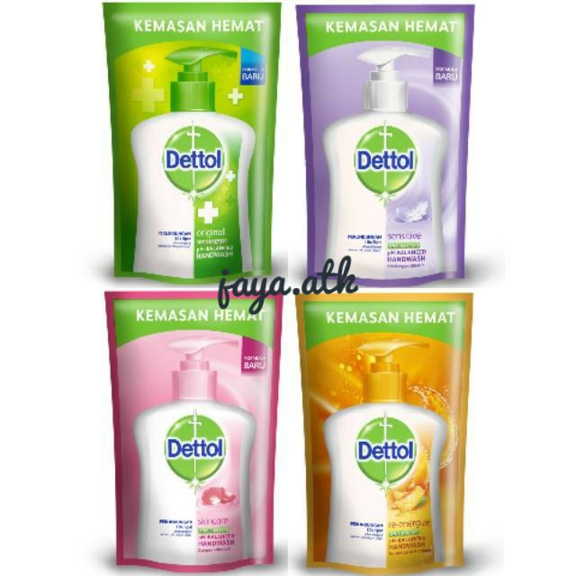 REFILL ISI ULANG SABUN CUCI TANGAN DETTOL REFILL DETTOL HANDWASH SABUN TANGAN ANTISEPTIK 200 ML