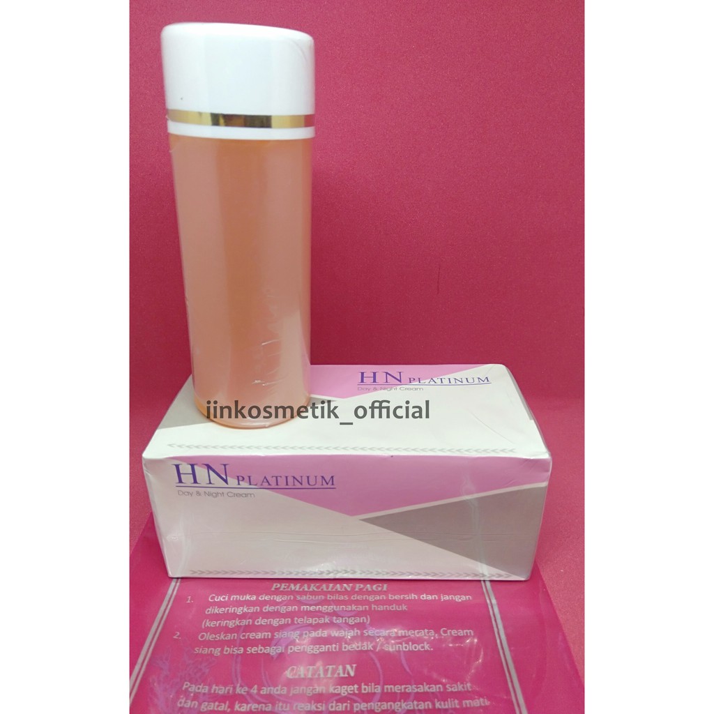 Cream hn platinum original bpom dengan sabun pepaya