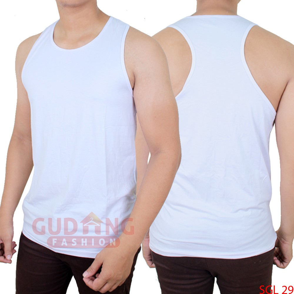 Kaos Singlet Polos Spandek - SGL 29