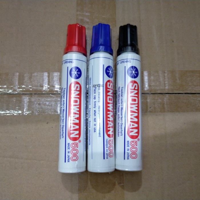 

Murah Spidol Jumbo Marker Snowman 500 (Per Pc) Gilaa!!!