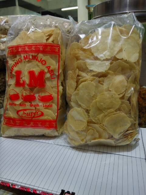 

Piscoklegit_ Emping Manis Tipis Mentah (Mini)500Gr Kriukk-Kriukk