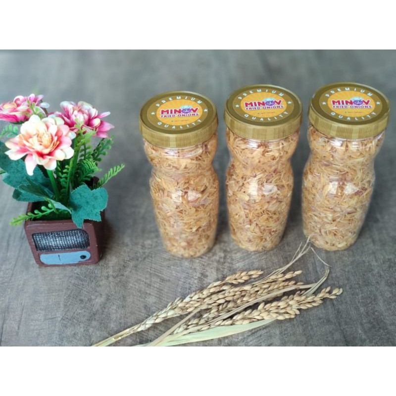 

MiNov Fried Onions Bawang goreng premium 115 gram bawanggoreng enak renyah gurih