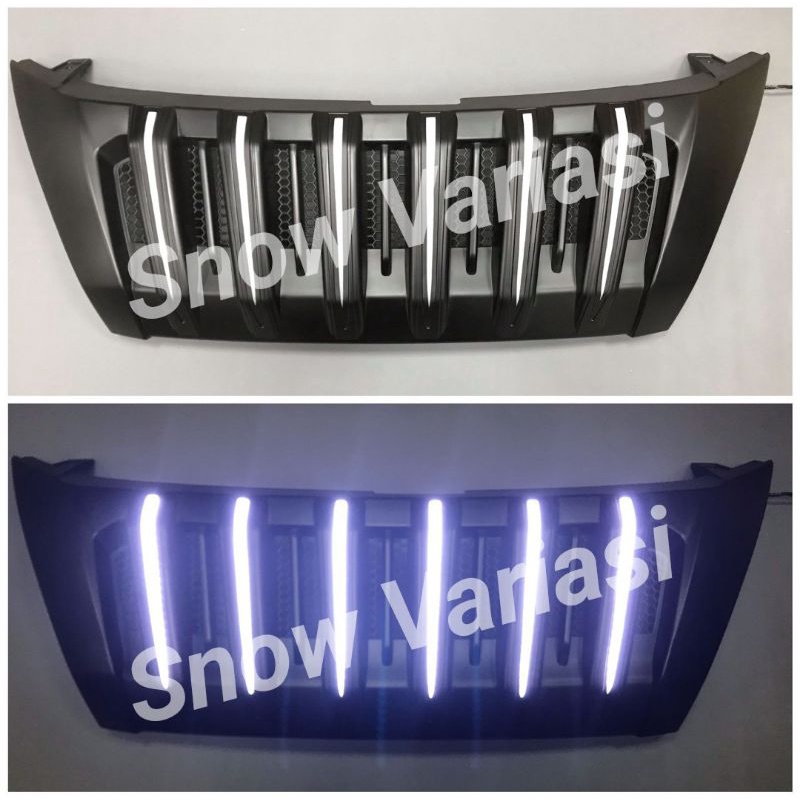 Grill Gril Front grille cover all new fortuner 2016 2018 2019 appolo lampu LED JSL