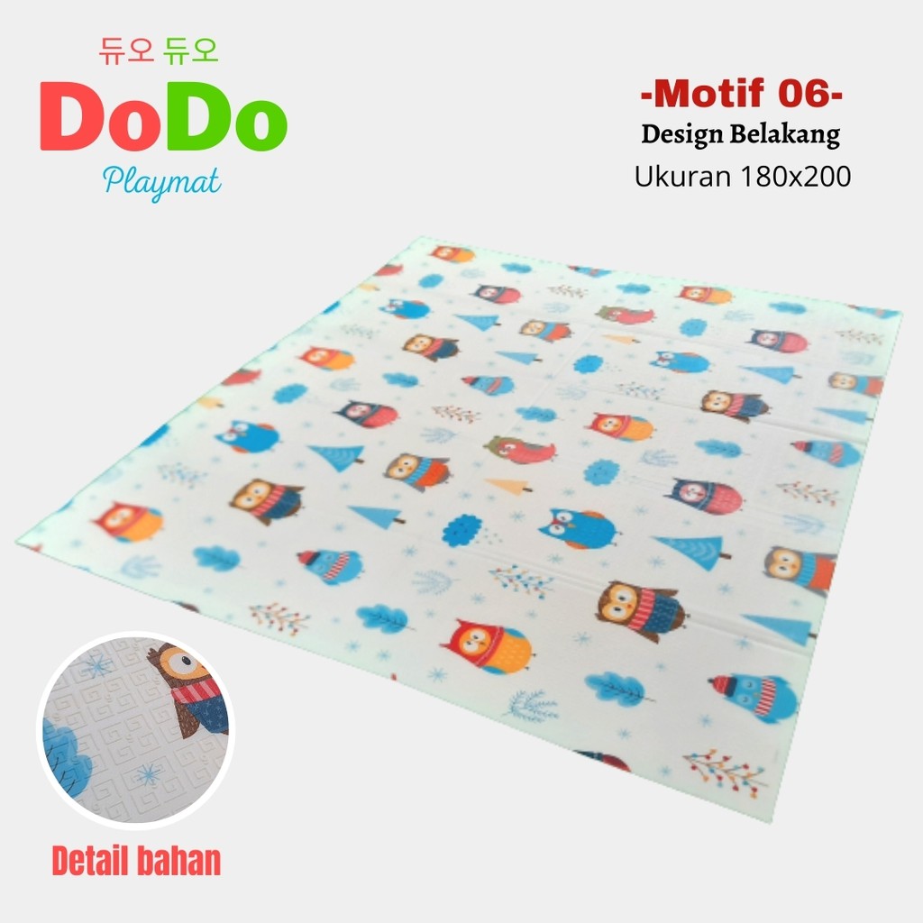 Karpet DODO Playmat Anak Uk. 180x200 KODE 06 Baby Shark-1