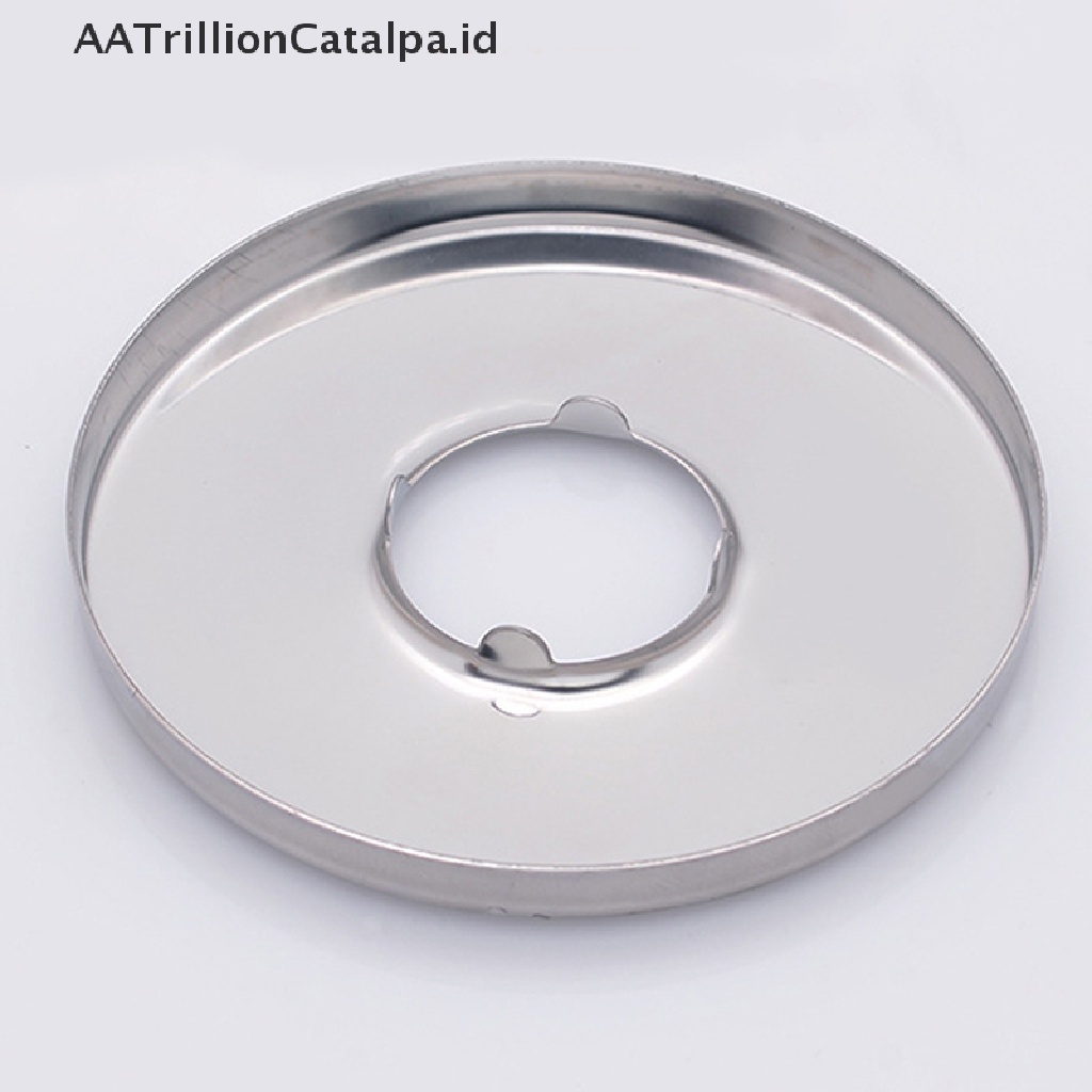 Aatrillioncatalpa 2pcs Konektor Pipa Keran Air Bahan Stainless Steel