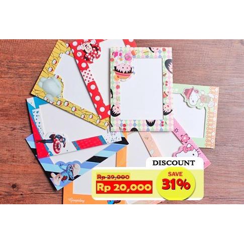 

Frame Foto Kartun Kitty, Minnie, Dkk 7