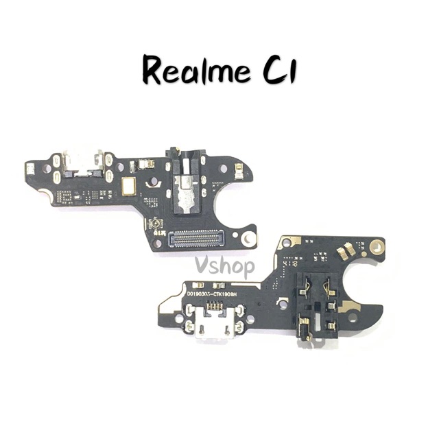 FLEXIBEL FLEXIBLE KONEKTOR CHARGER CON CAS CON HANDSFREE REALME C1 - REALME 2 AUDIO JACK MICROPHONE