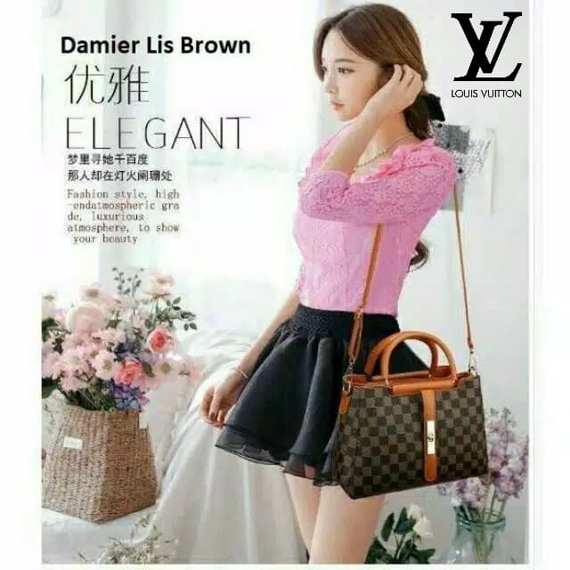 Tas Wanita 1240 Ada Garansi Handbag Slingbag Tas Batam Tas Import Murah