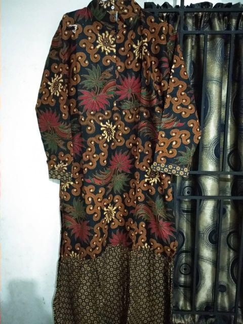 Maura Couple - Sania Ruffle Batik Couple Ori Ndoro Jowi Garansi Termurah Shopee Kebaya Modern 2564