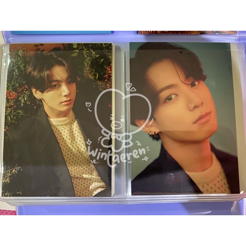 BTS Photocard Hybe Insight Jungkook set