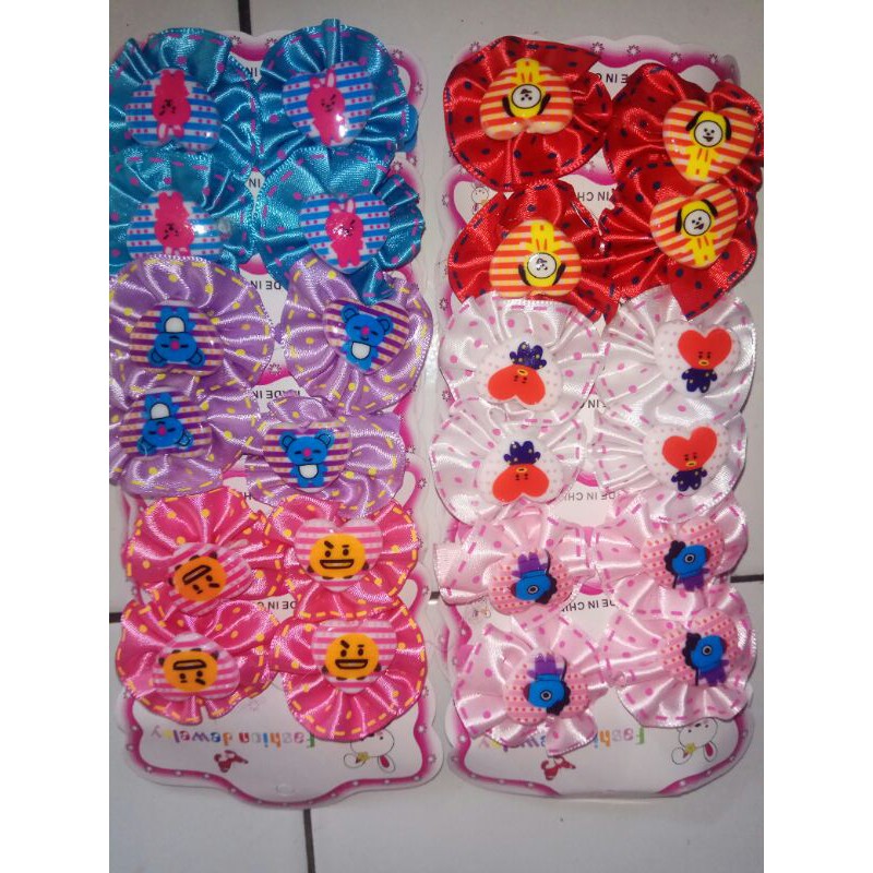 jepit rambut anak bts