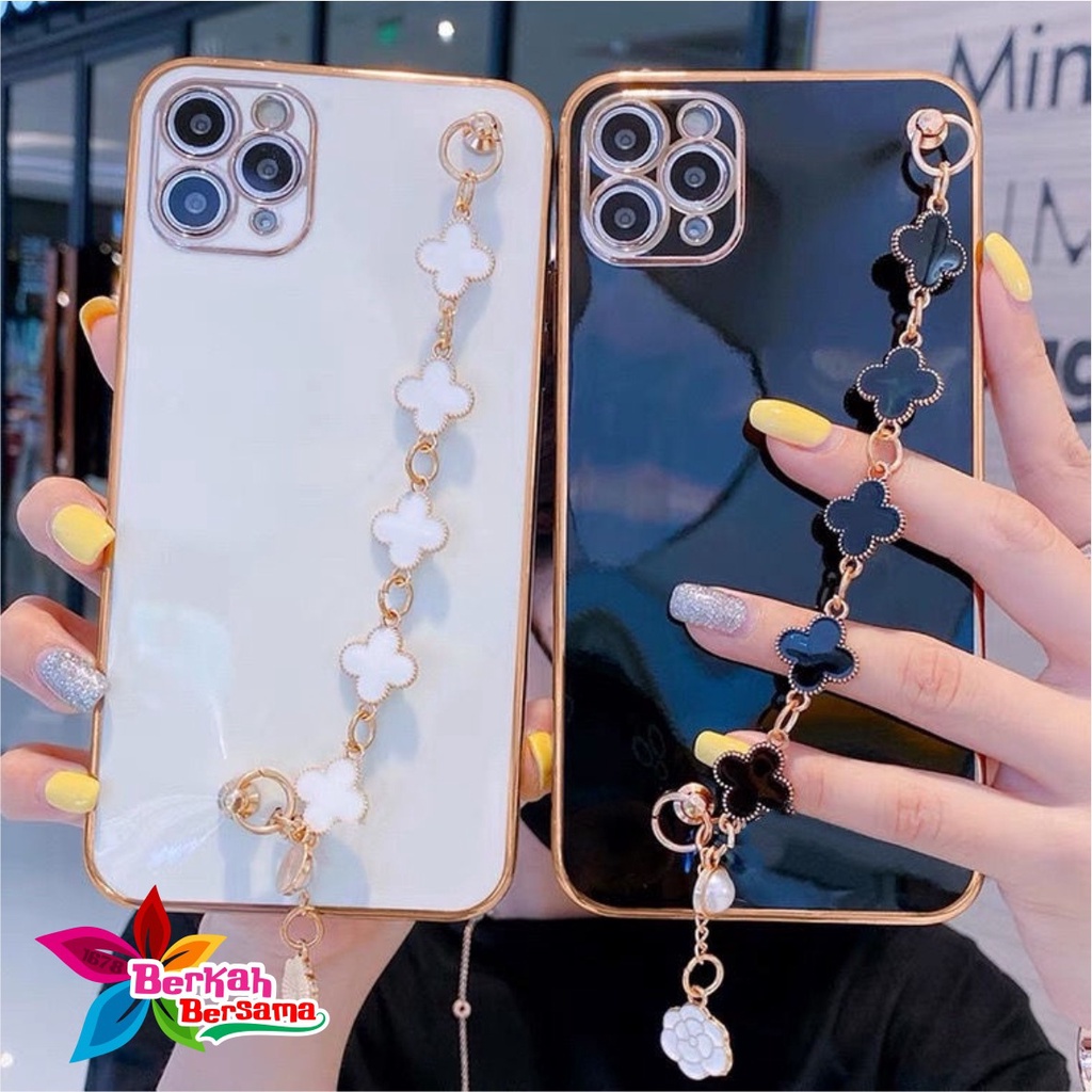 Y011 SOFTCASE SHINE RANTAI PLATING CASE RANTAI DIINAMI IPHONE 6G 6+ 7G 8G SE 2020 7+ 8+ X XS MAX XR 11 12 PRO MAX  PLUS BB5824