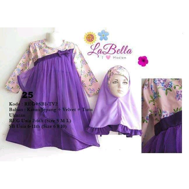 Gamis Baju Anak LABELLA