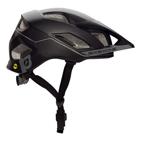 SALE Helmet MTB Helm Sepeda 661 MIPS SixSixOne Six Six One EVO AM Black Grey