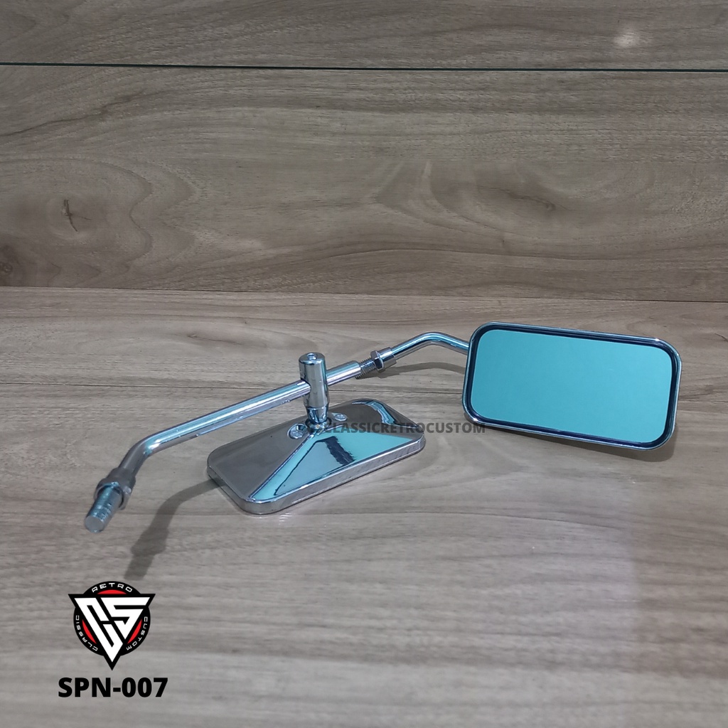 SPION KOTAK/SPION CUSTOM WARNA CHROME DRAT 14 CUSTOM SPION KOTAK