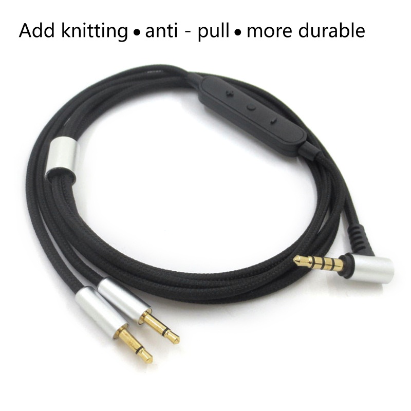 Btsg 2020 Kabel Earphone Pengganti 3.5mm Ke 2.5mm Untuk Sennheiser-H202 Hd212