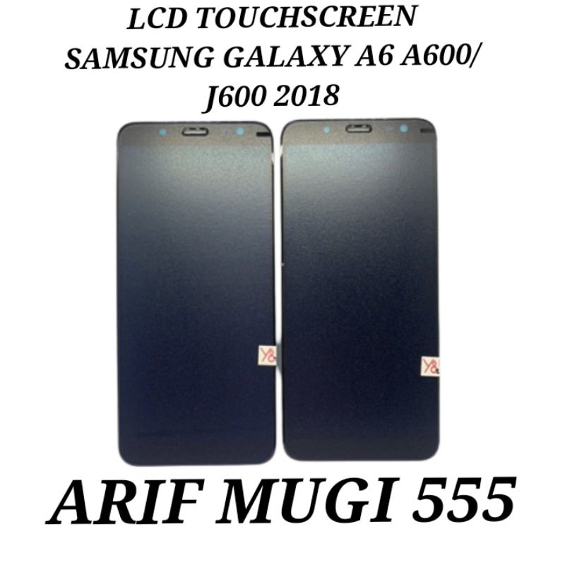 Lcd Fullset Touchscreen Samsung galaxy A6 A600/J6 J600 2018 AAA Contrast