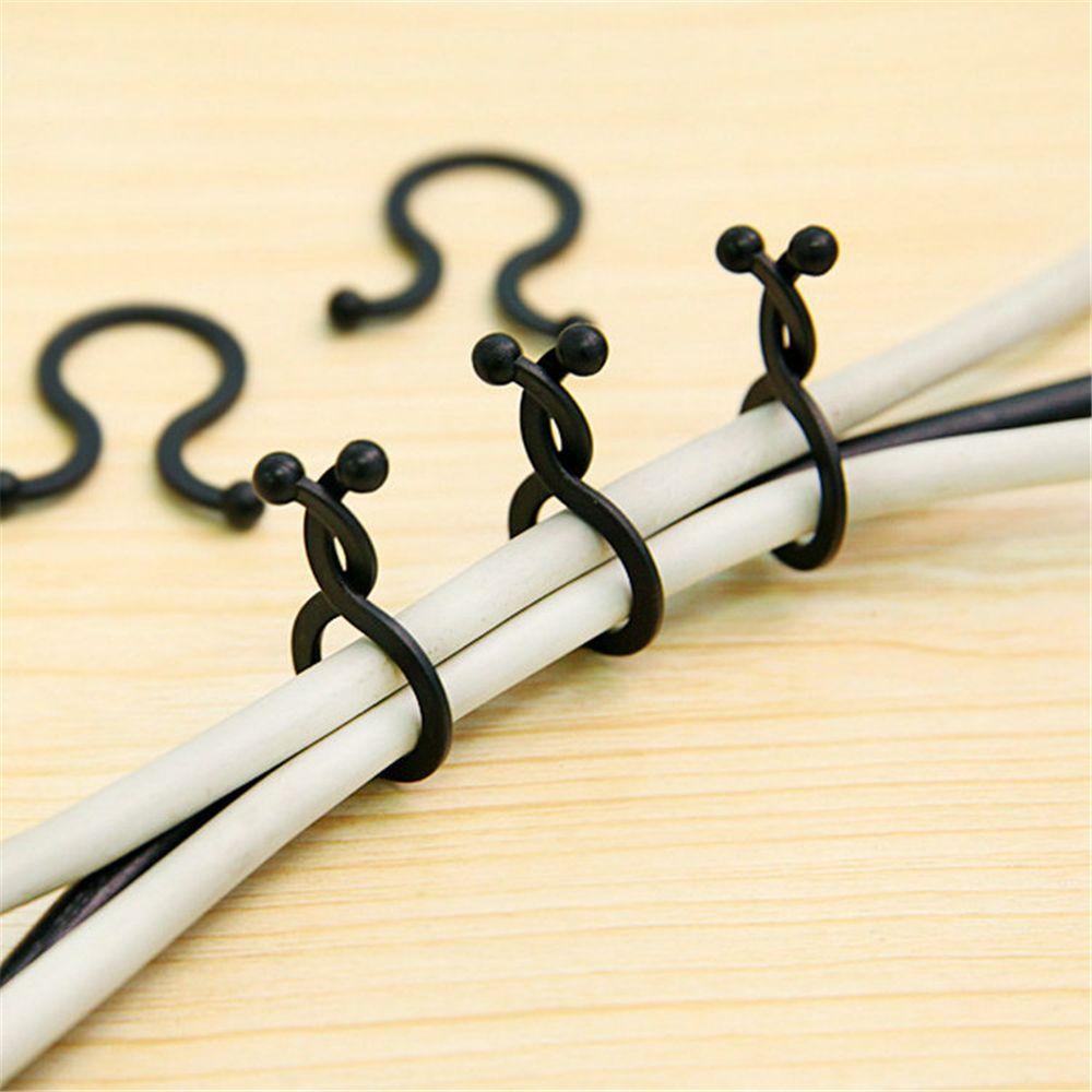 POPULAR Populer 20/30pcs Cable Organizer Fastener Holder Earphone Cord Bungkus Benang Twist Tie