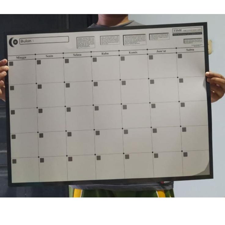 

Terupdate 9CA54 Whiteboard lembaran karton gulung Organizer Board gulung schedule board white board gulung (satu lembar bulak balik) 9CA
