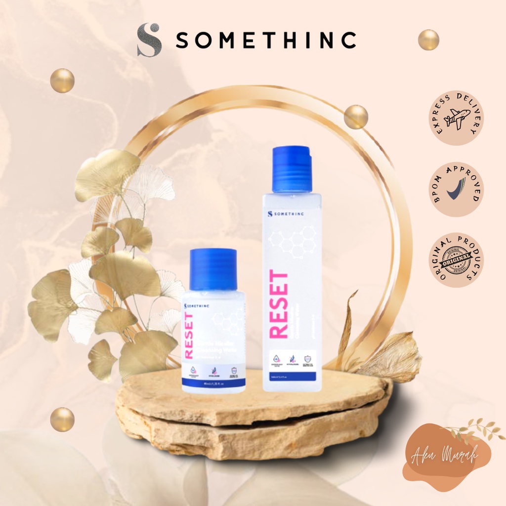 ✨ AKU MURAH ✨SOMETHINC Reset Gentle Micellar Cleansing Water