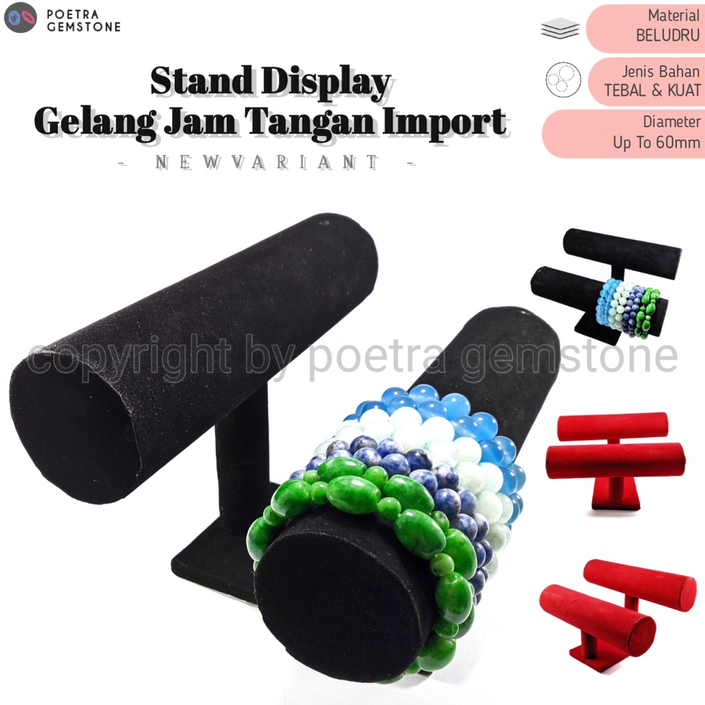 Stand Display Gelang Pajangan Perhiasan Jam Tangan Impor