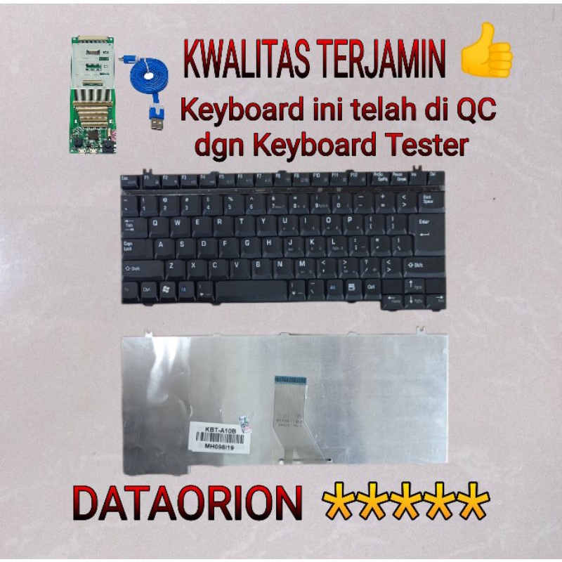 Keyboard Toshiba Satellite A10 A15 A20 A40 A50 A55 A70 A80 A85 A105