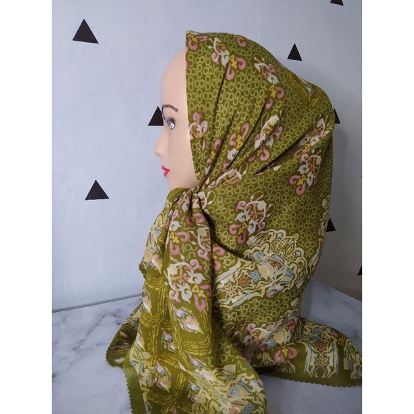 Hijab Denay/ Segiempat Denay/ Lasercut/ Denay/ Kerudung Motif Baru/ Jilbab Denay