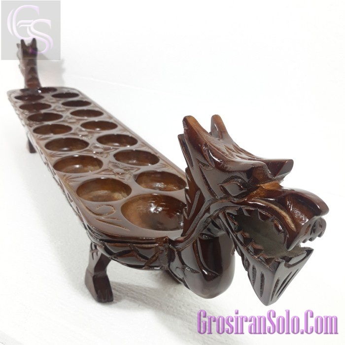 [GS-Kayu] Termurah dakon congklak kayu jati naga termurah