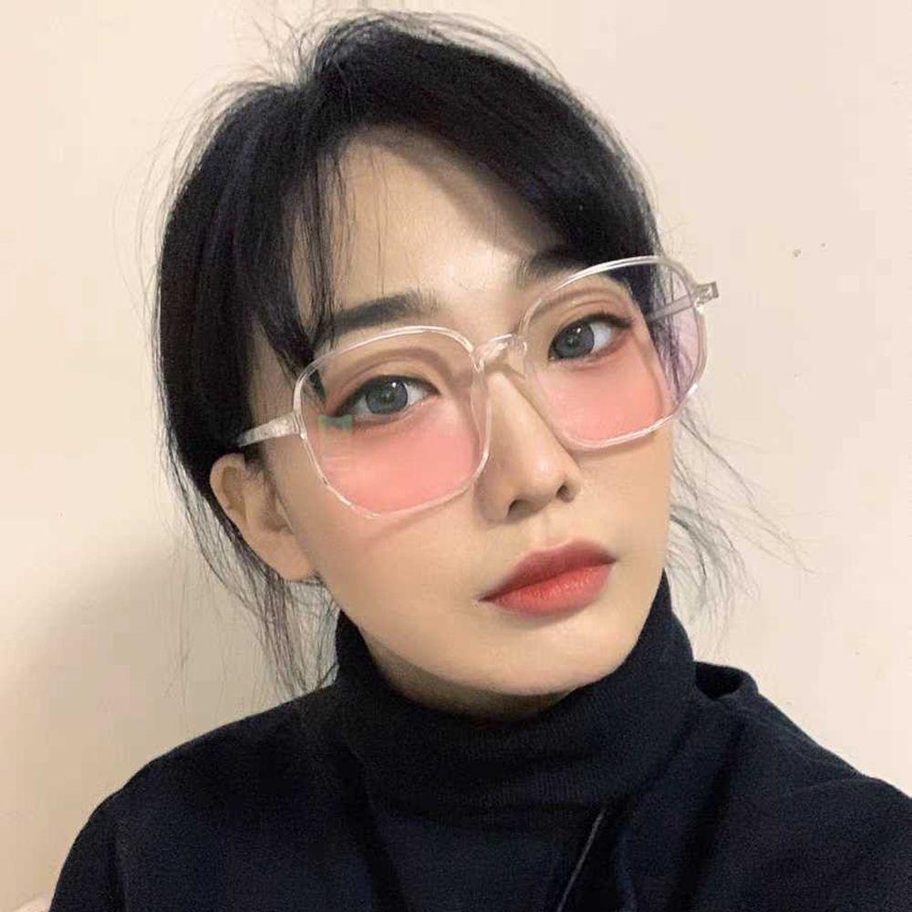 Mxbeauty Kacamata Blush Simple Kaca Mata Anti Radiasi Untuk Wanita Pria Kacamata Baca Kacamata Komputer Kaca Anti Radiasi Kacamata Lensa Bening Kacamata Blocking Glasses