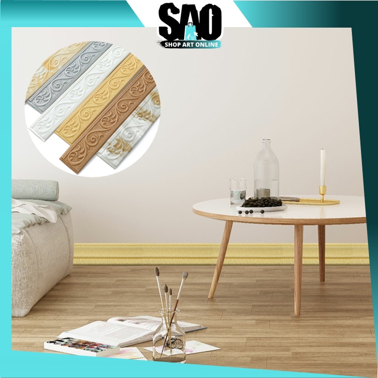 SAO - H719 List Wallpaper / Wall Border List Wallpaper / Wallpaper List Foam 3D / List Dinding 3D