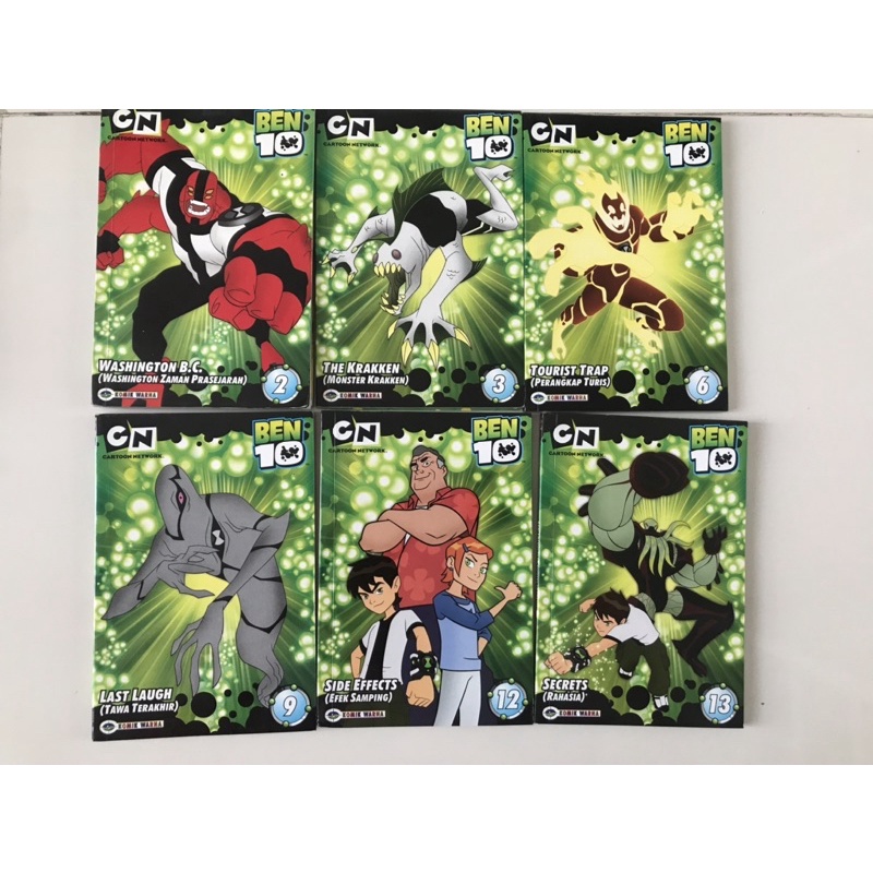 KOMIK BEN 10 SEASON 1-3