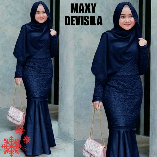 XVC - Maxi Dress Devisila / Maxi Deju Jumbo/Maxi Dress Terbaru /Maxi Dress Kekinian / Fashion Muslim-5