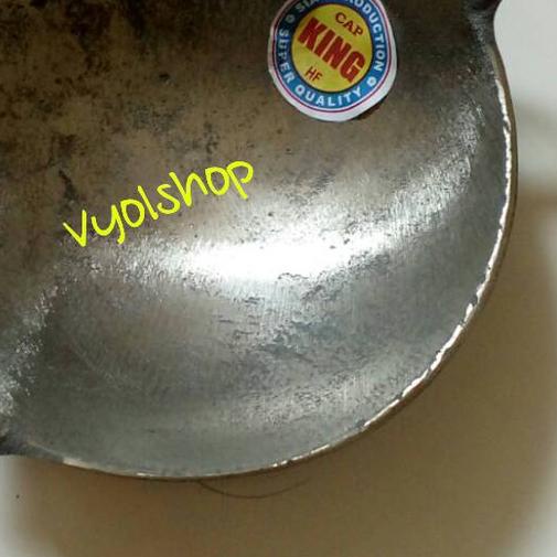 ➫ Wajan besi 17cm/wajan kue ape/wajan besi untuk kue apem/wajan cucur ۩
