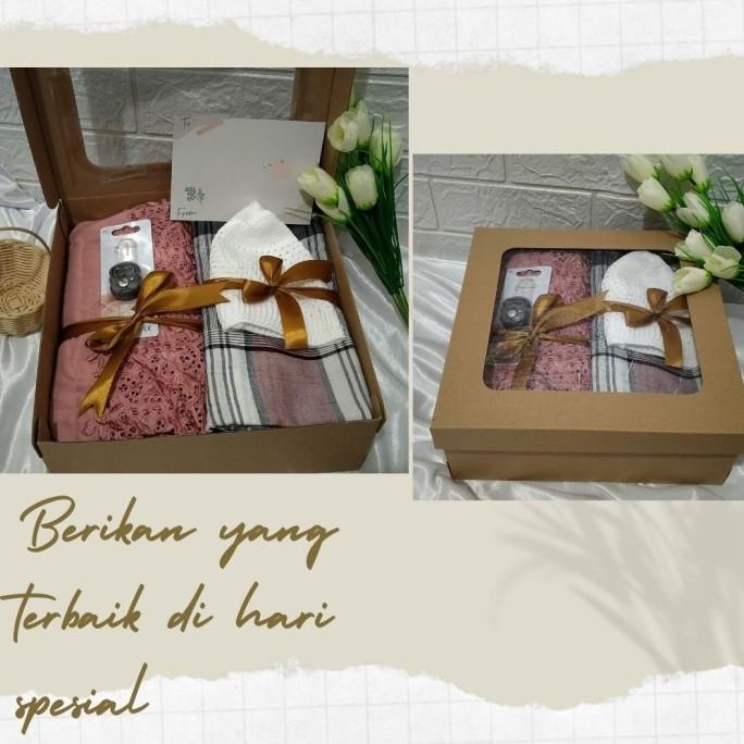 gift box hampers kado ultah wedding mukena premium