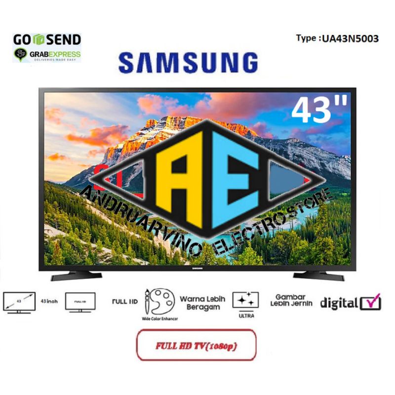 SAMSUNG LED TV UA43N5003  - UA43N5003 DIGITAL TV GARANSI RESMI SAMSUNG