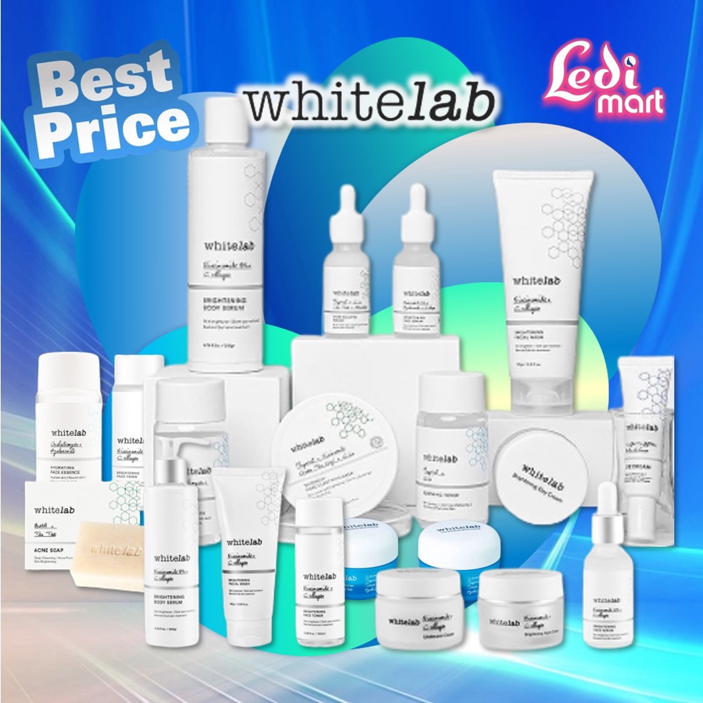 ORIGINAL Whitelab Skin Care Series / Perawatan Wajah / LEDI MART